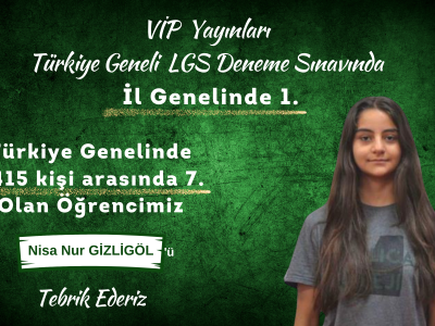 Türkiye Geneli Deneme Sınavı Başarısı