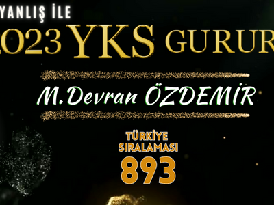 2023 YKS GURURUMUZ