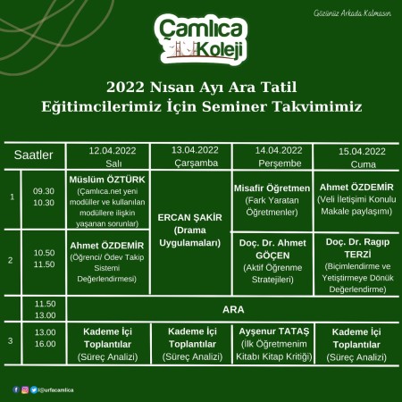 Şanlıurfa Çamlıca Koleji